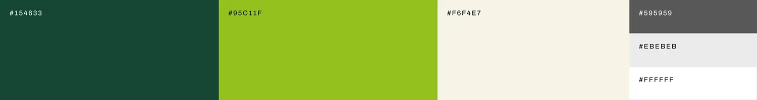 Invest International brand guidelines colours